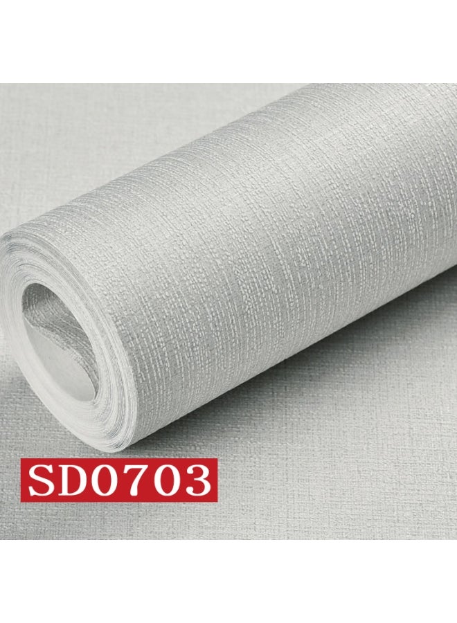 XiuWoo Waterproof Self-Adhesive Wallpaper Grey