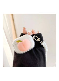 Protective Case Cover for Apple AirPods Pro Clear/Pink