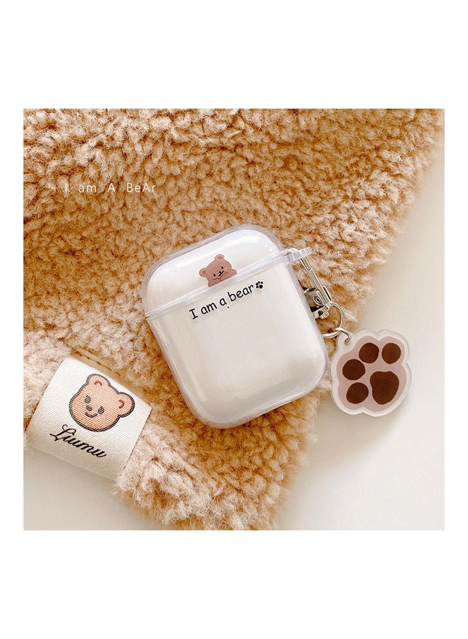 XiuWoo Protective Case Cover for Apple AirPods 1/2 Clear - Image 2