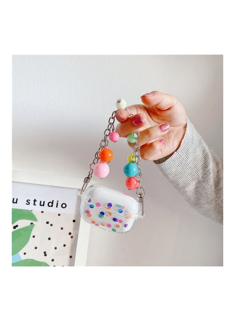 Protective Case Cover with Chain for Apple AirPods Pro Multicolour