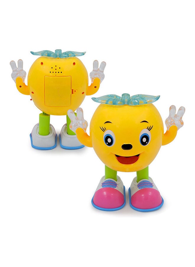 Kidle Cartoon Dancing Little Apple Electric Walking Toy - Image 1