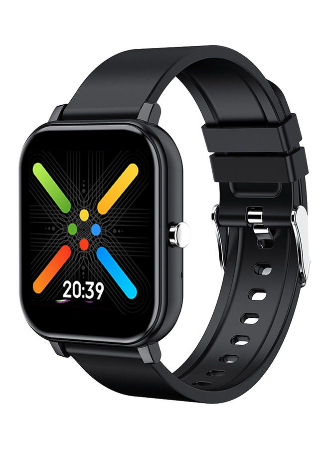 ساعة يد ذكية طراز Y30 مضادة للماء ومزودة بتقنية البلوتوث أسود - Image 1