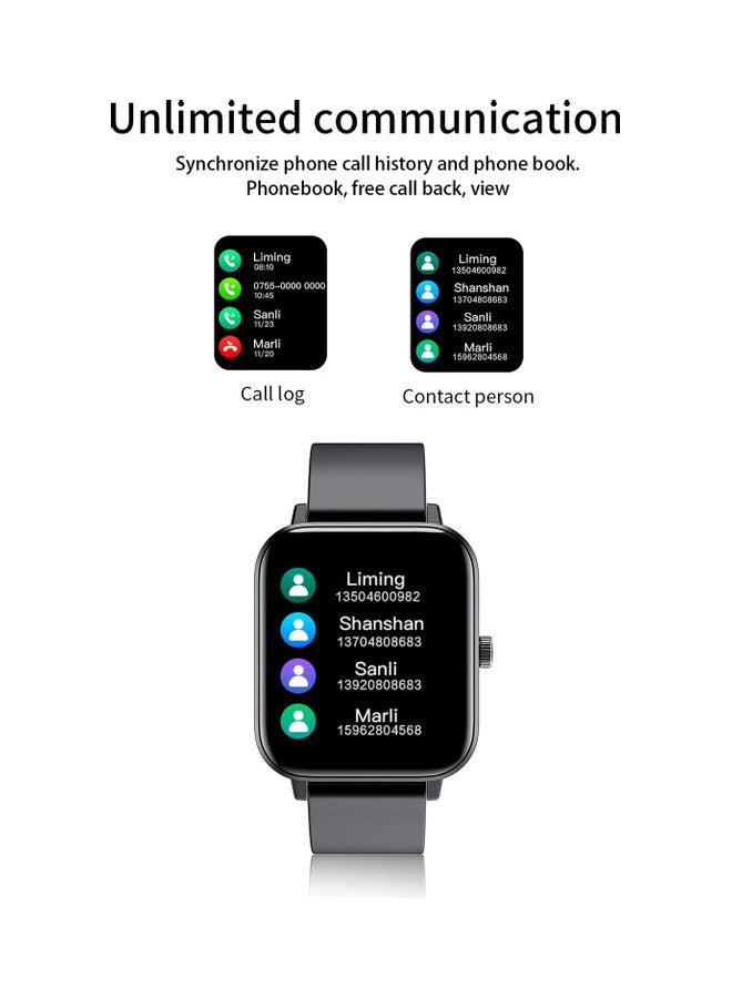 H-10 Waterproof Smart Watch Black  - Image 5