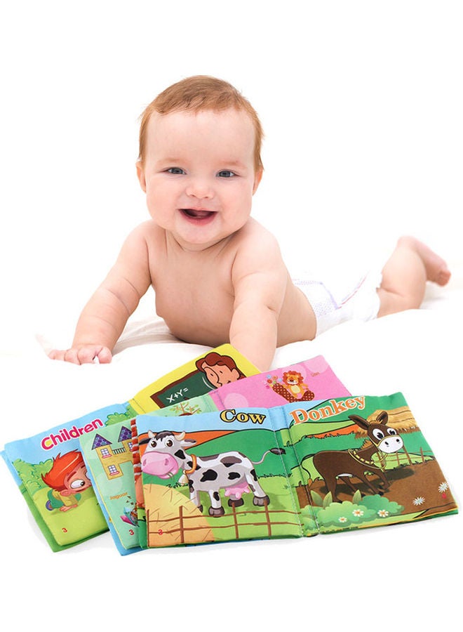 6-Piece Baby Cognitive Clouth Book Toy - Image 3