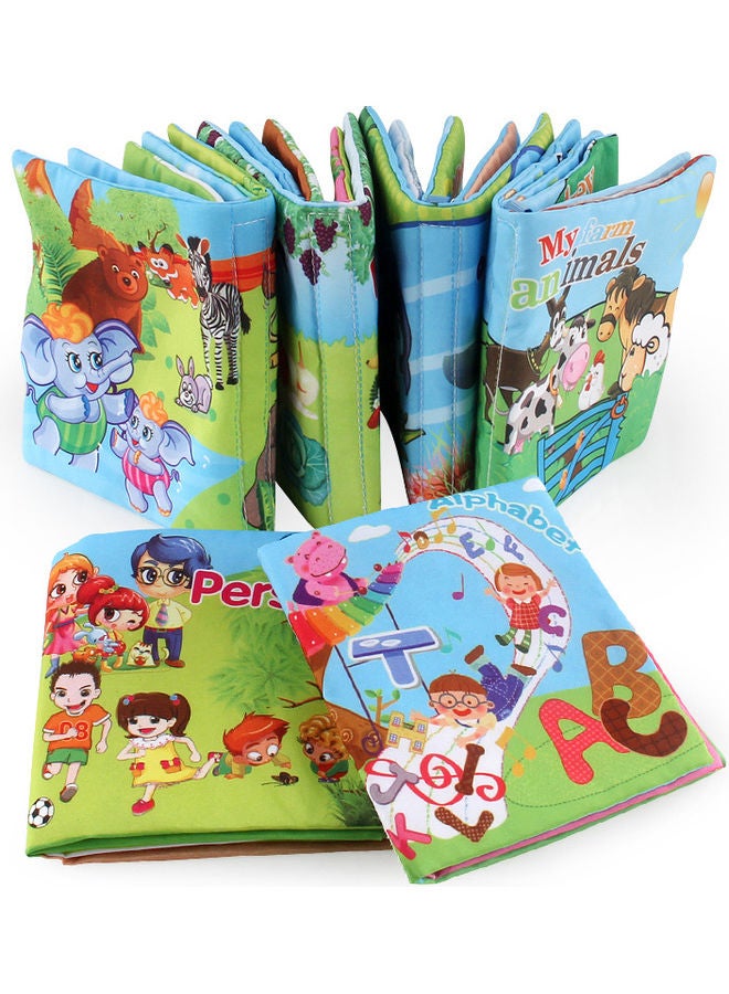 6-Piece Baby Cognitive Clouth Book Toy - Image 4