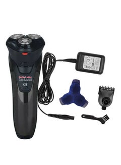 Men'S Rotary Shaver With Integreted Quick-Charge Function For Wet-Dry Shaving And 60 Min Black 12 x 20 x 7cm