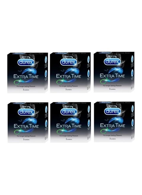 Pack Of 6 Extra Time Condoms
