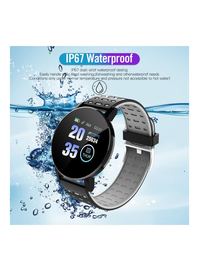119 Plus Waterproof BT Smartwatch Blue/Black  - Image 4