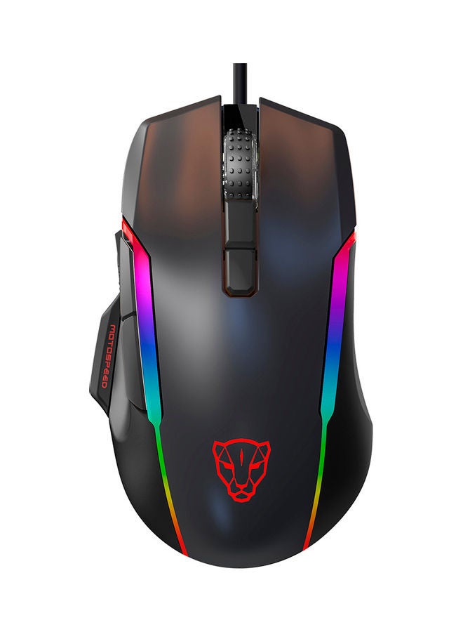 Motospeed Wired RGB Gaming Mouse with 8 Adjustable DPI  - Image 1