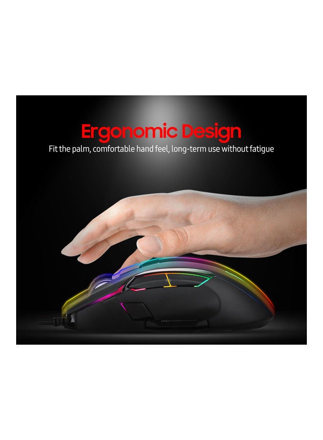 Motospeed Wired RGB Gaming Mouse with 8 Adjustable DPI  - Image 2