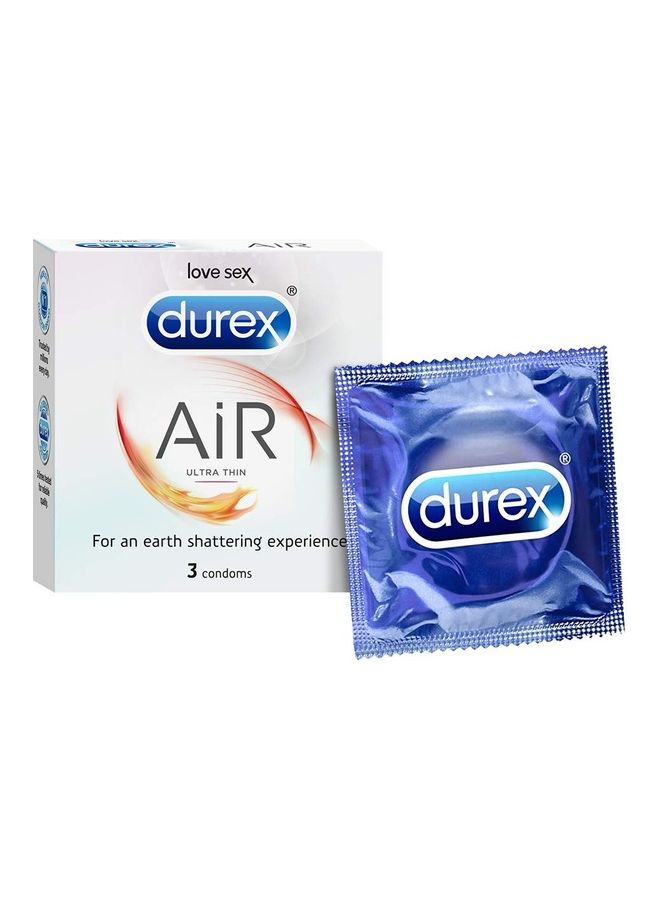 Durex 3-Piece Ultra Thin Air Condoms - Image 1