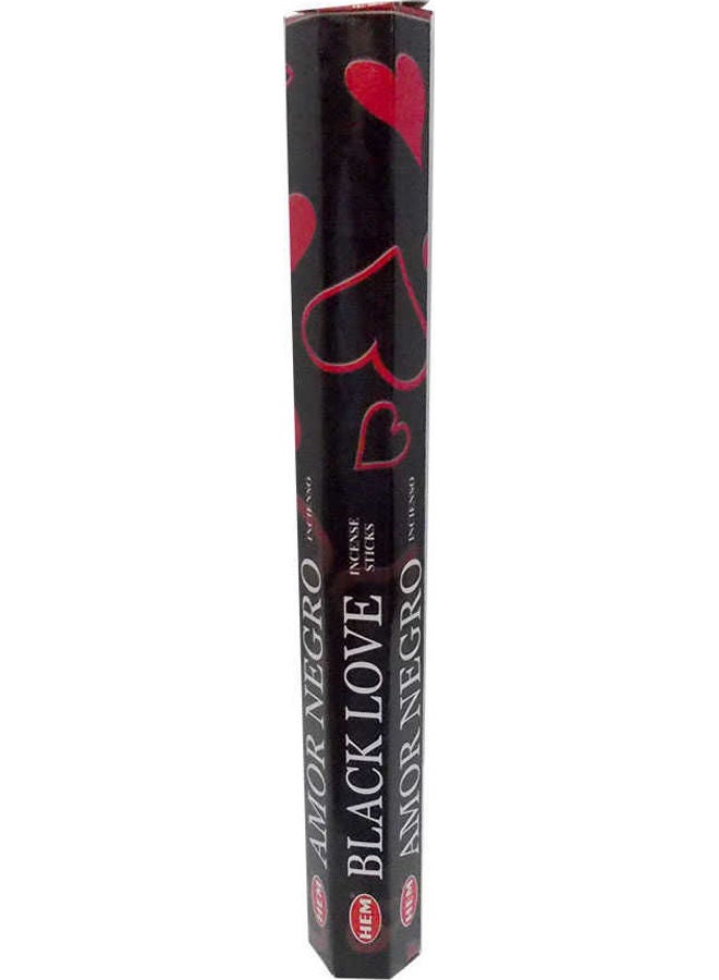 HEM Black Love Incense Sticks Black