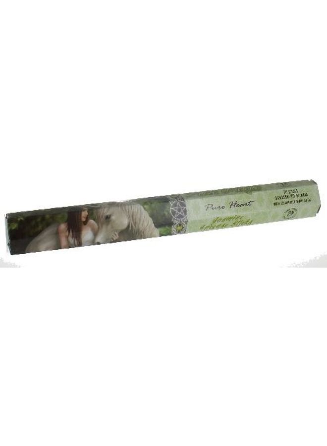 Elements Pure Heart Jasmine Incense Sticks Green 