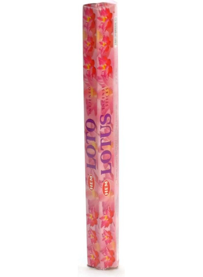 HEM Loto Lotus Incense Sticks Multicolour 