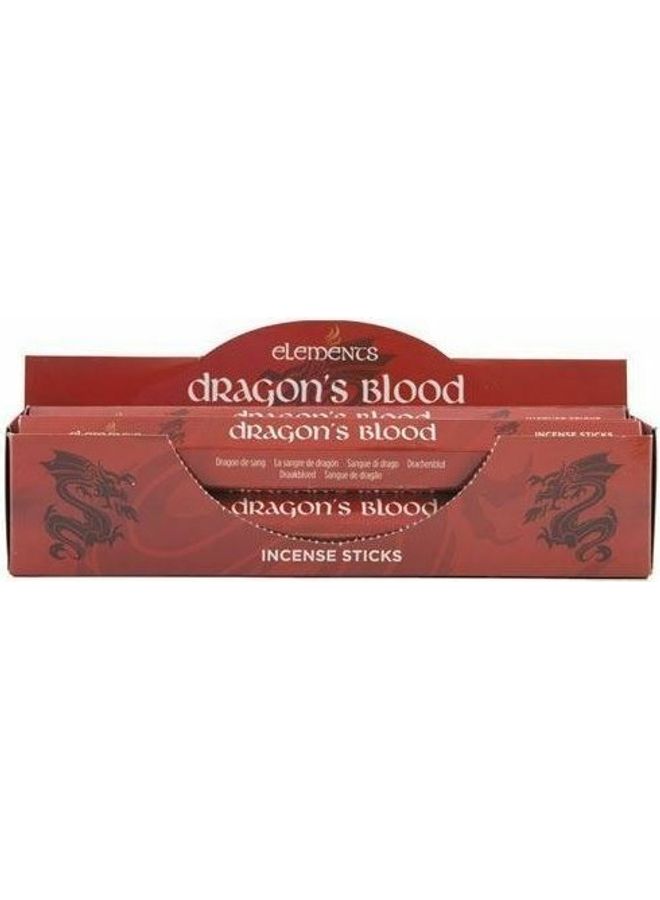 Elements 1-Pack Dragon's Blood Incense Sticks Red 