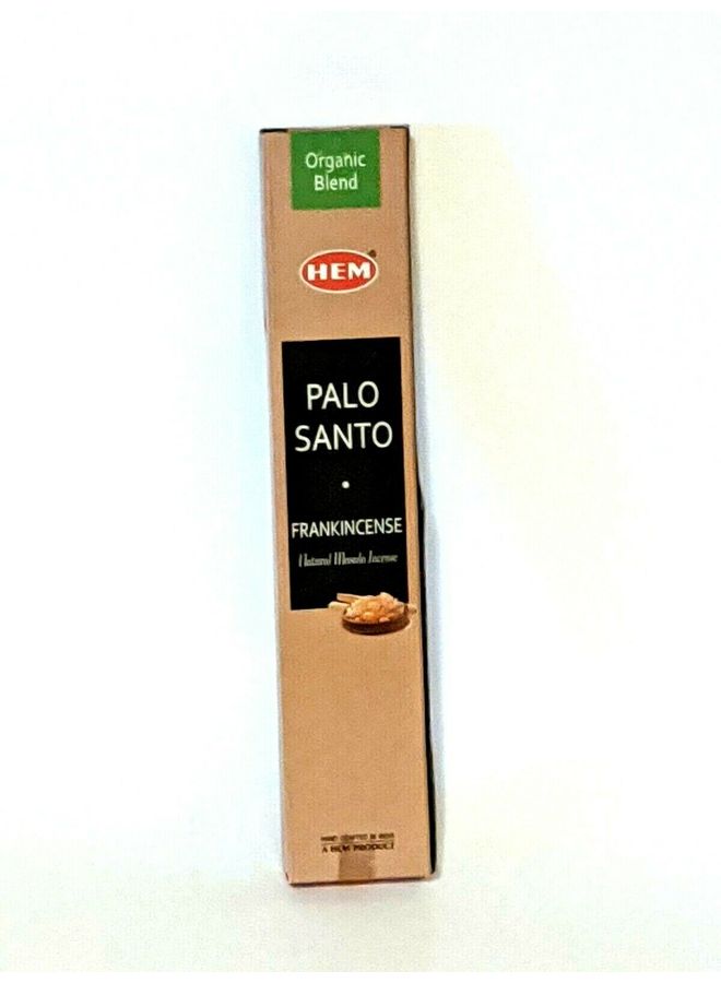HEM Palo Santo Frankincense Incense Sticks Beige/Black 