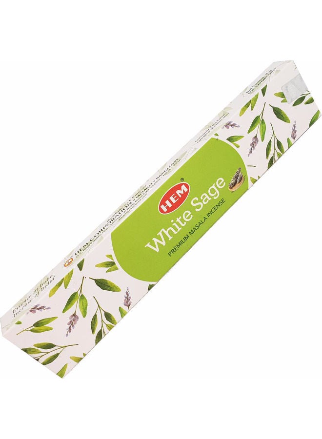 HEM Sage Premium Masala Incense Sticks Brown
