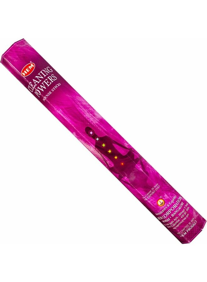 HEM 20-Piece Cleaning Powers Incense Sticks Pink