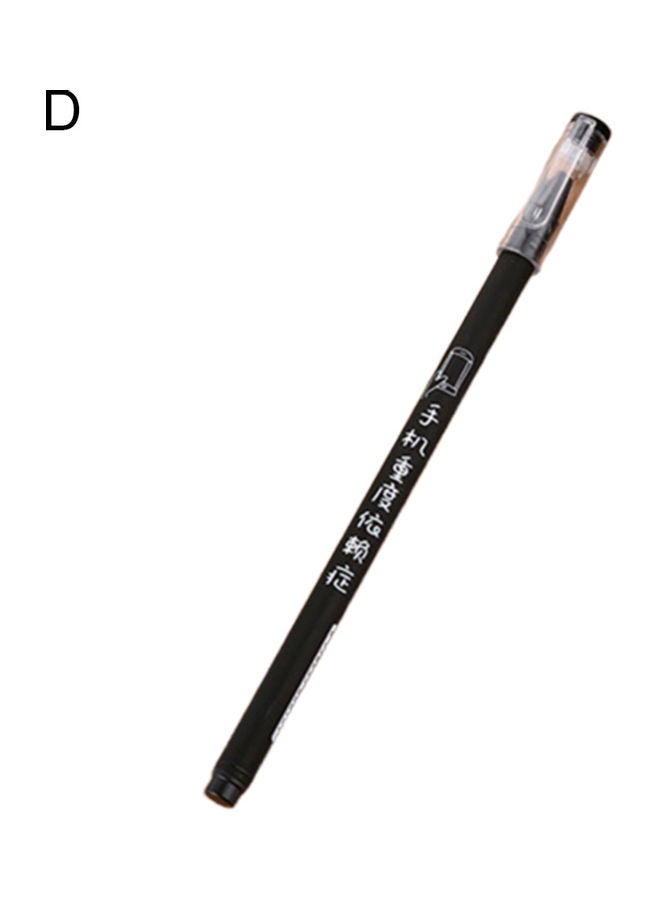 Generic 0.5mm Roller Ball Point Gel-Ink Pen Black  - Image 1