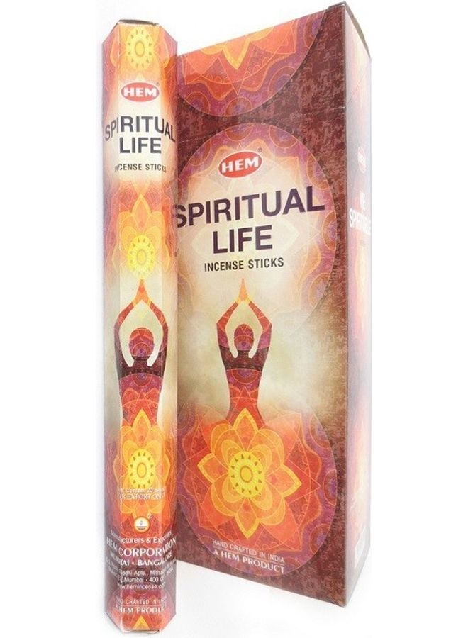 هيم أعواد بخور سبيريتوال لايف متعدد الألوان