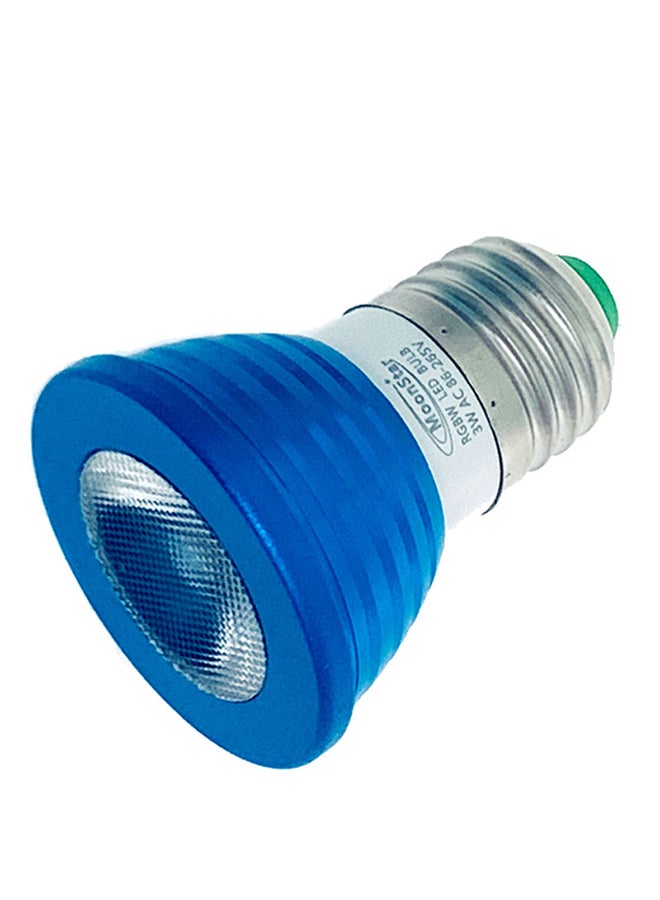 moonstar - RGB 16 Color Changing E27 LED Spotlight Bulb With Remote Control Multicolour - Image 1