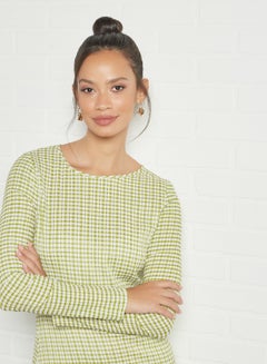 GHOSPELL Open Back Dress Green  - Image 3