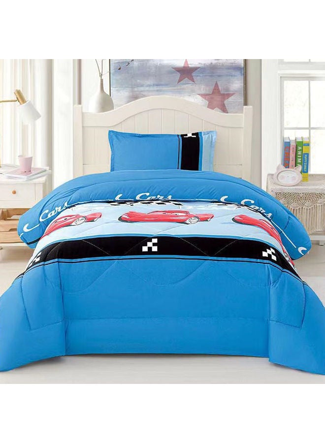 Washable Comforter Set Microfiber Multicolour 120x200cm - Image 1