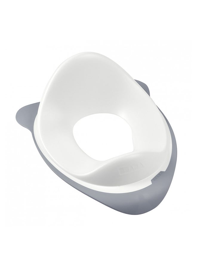 BEABA Toddler Toilet Seat - Training Booster Seat - Toilet Seat With Attachment Hook - Non Slip And Ergonomic - Easy Care - Light Mist  - Image 2