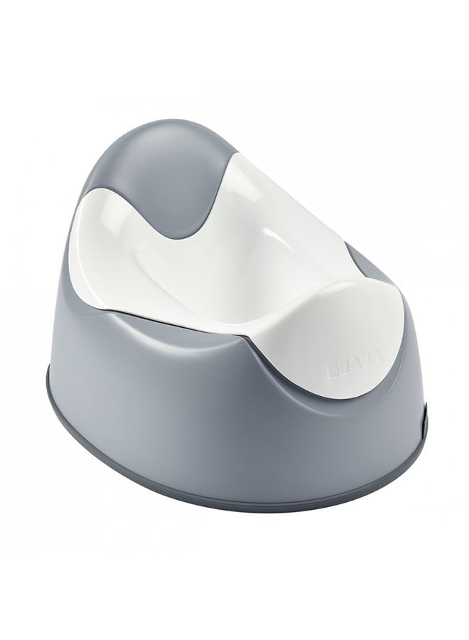 BEABA Toddler Toilet - Training Booster Seat With Attachment Hook, Non - Slip And Ergonomic, Easy Care, Light Mist, 920356  - Image 1