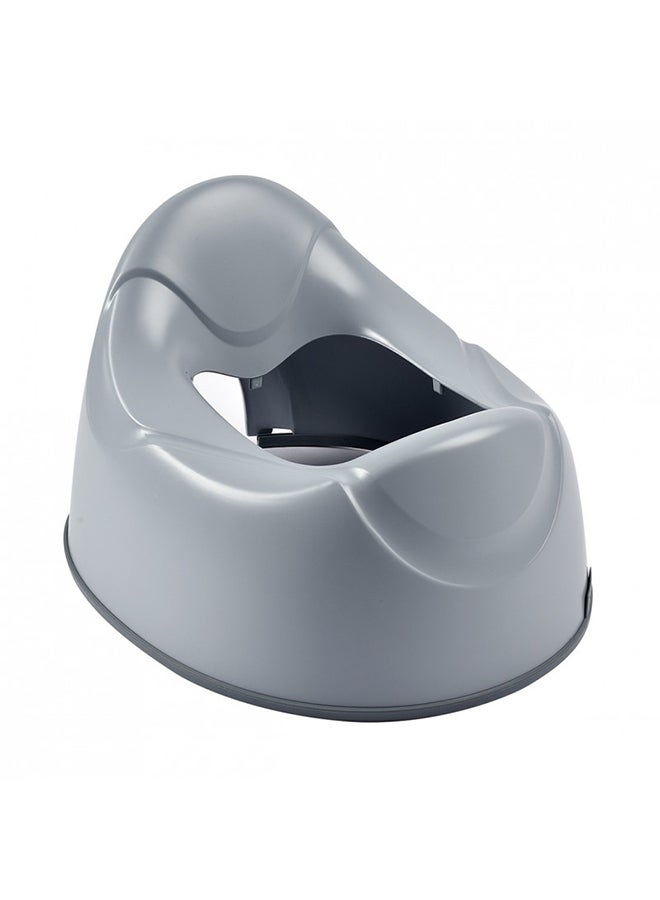 BEABA Toddler Toilet - Training Booster Seat With Attachment Hook, Non - Slip And Ergonomic, Easy Care, Light Mist, 920356  - Image 3