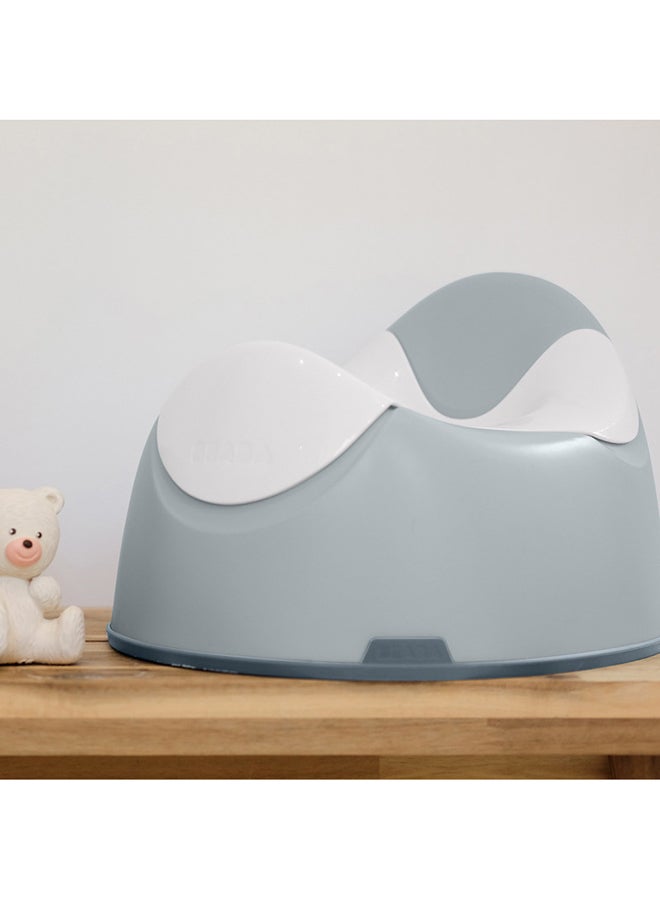 BEABA Toddler Toilet - Training Booster Seat With Attachment Hook, Non - Slip And Ergonomic, Easy Care, Light Mist, 920356  - Image 5