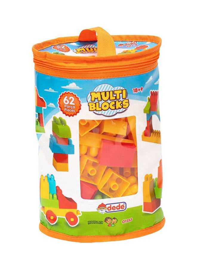 ديدي طقم مكعبات بناء من 62 قطعة 01253 - Image 1