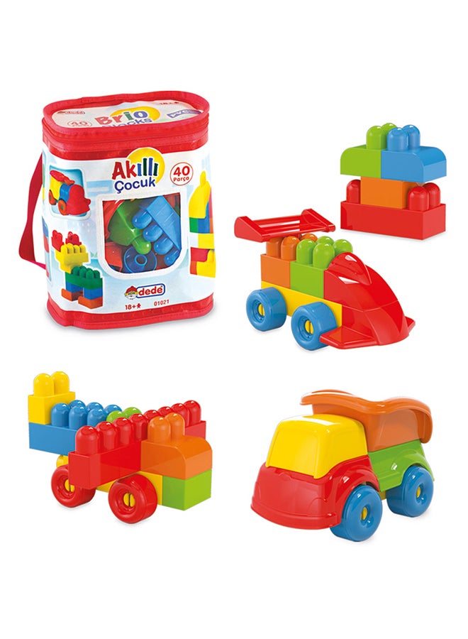 01021 40-Piece Building Block Set 40 3+ Years - v1622026355/N37080485A_2