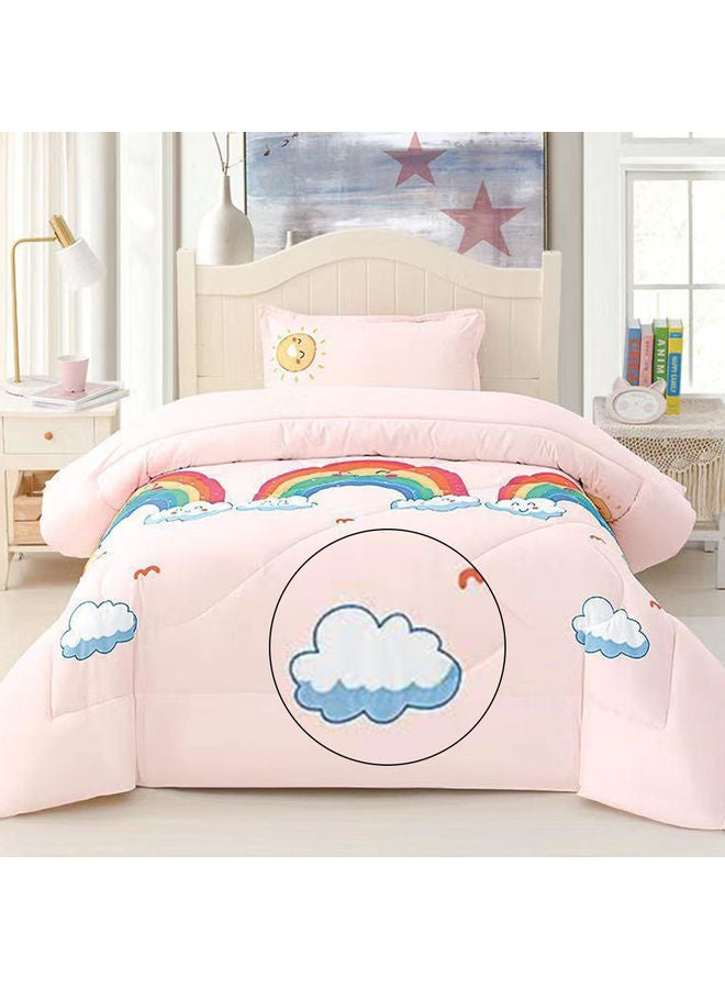 Washable Comforter Set Microfiber Multicolour 120x200cm - Image 2