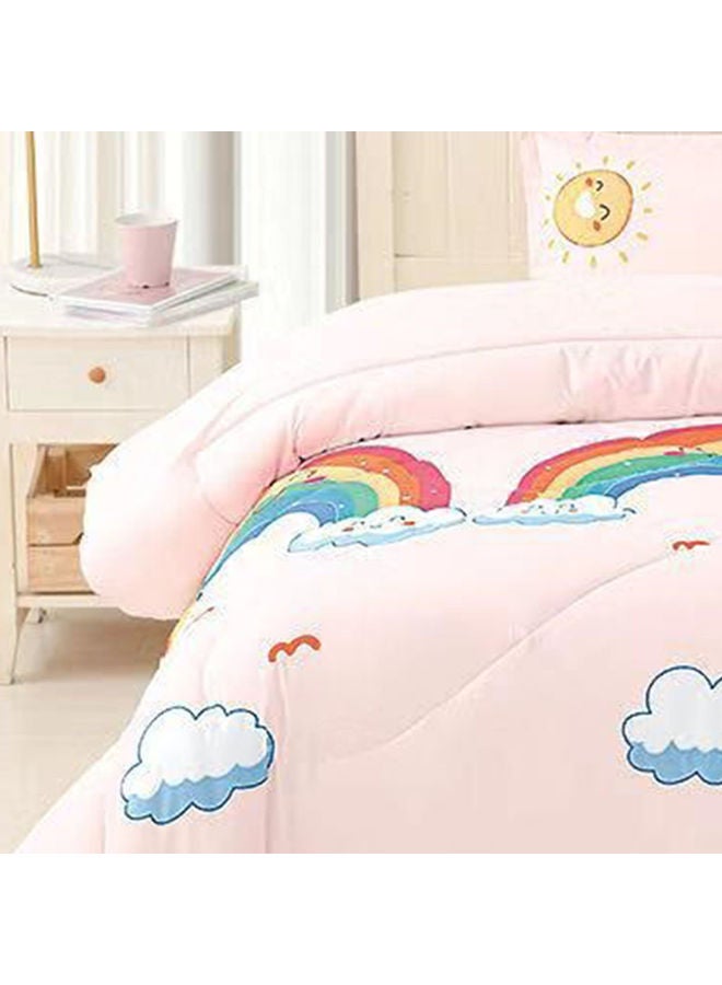 Washable Comforter Set Microfiber Multicolour 120x200cm - Image 3