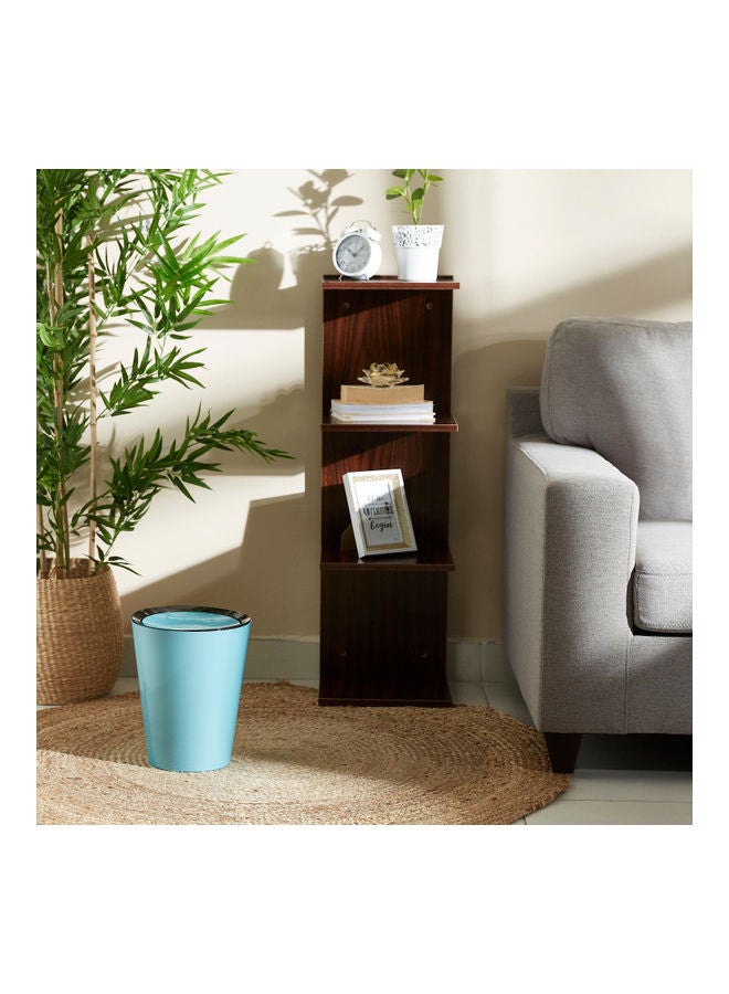 Home Box Midas Waste Bin With Swing Blue 35 x 25cm  - Image 4
