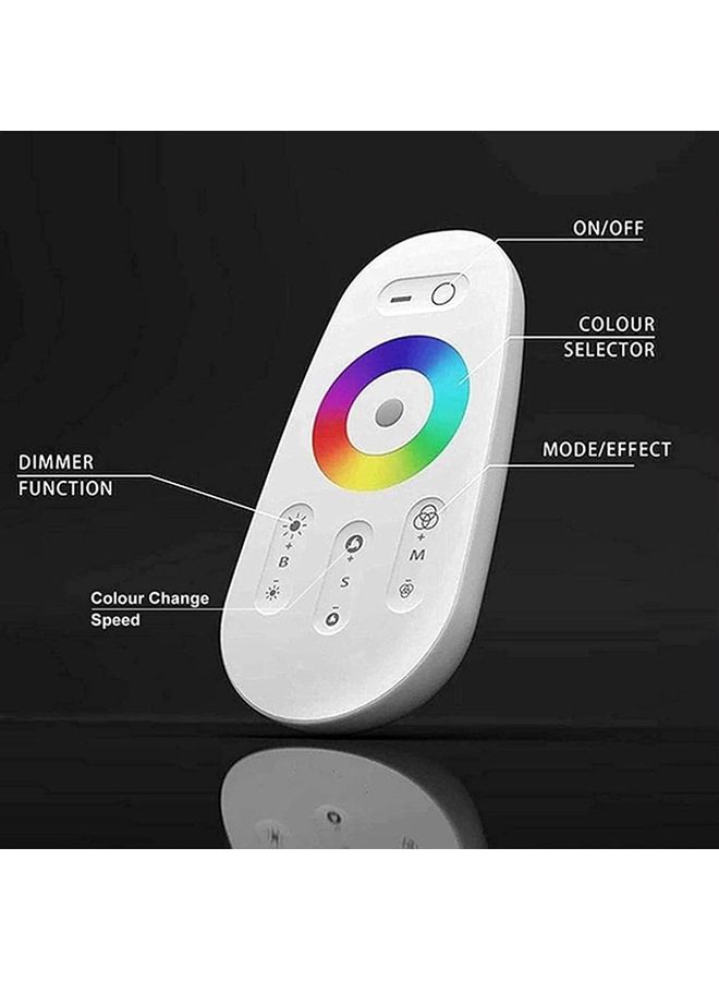 Remote Control LED Light Corner Lamp Multicolour