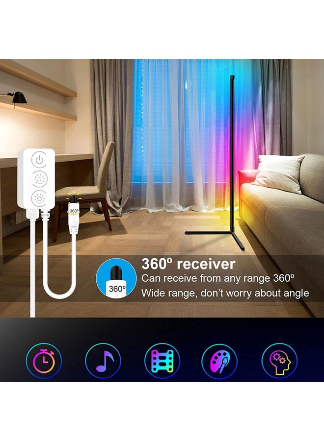 XiuWoo Remote Control LED Light Corner Lamp Multicolour - Image 2