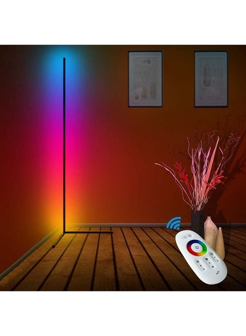 Remote Control LED Light Corner Lamp Multicolour
