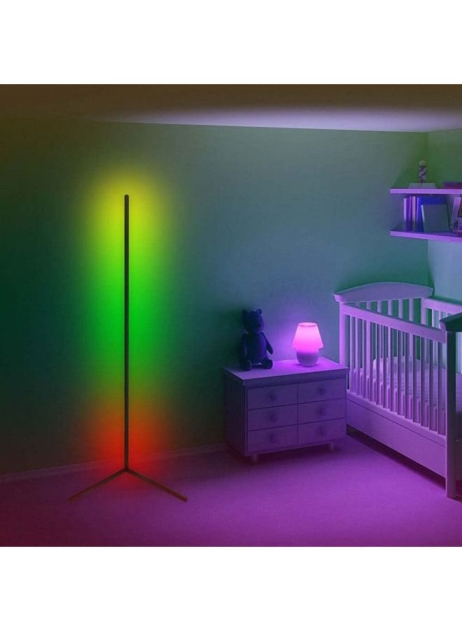 XiuWoo - Remote Control LED Light Corner Lamp Multicolour - Image 1