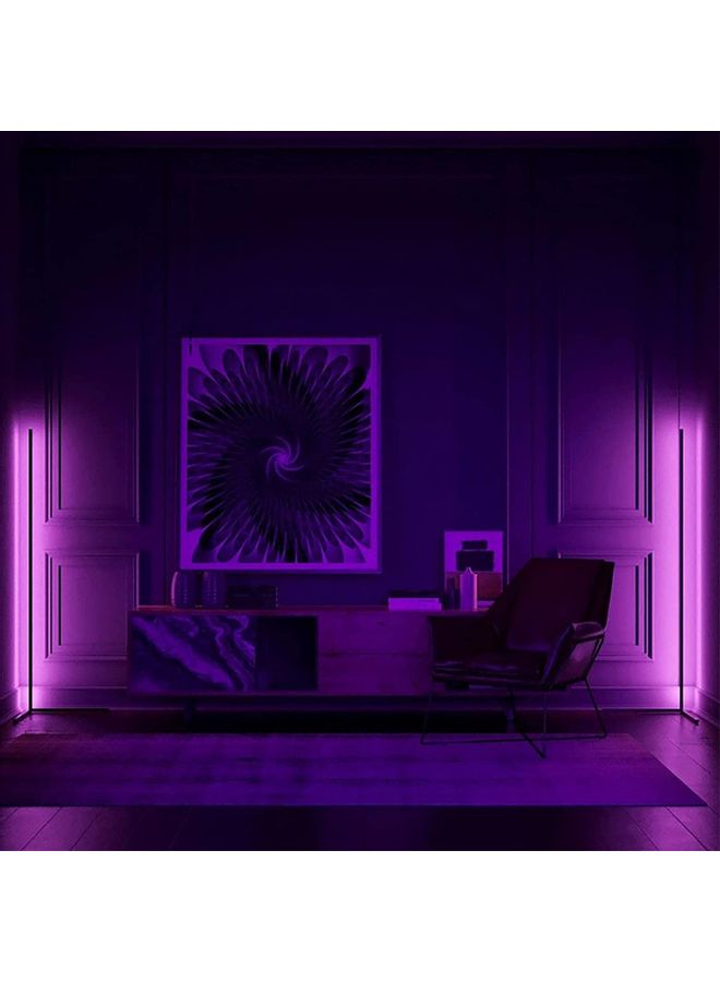 Remote Control LED Light Corner Lamp Multicolour