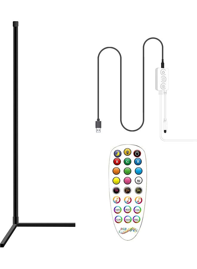 XiuWoo Remote Control LED Light Corner Lamp Multicolour - Image 1