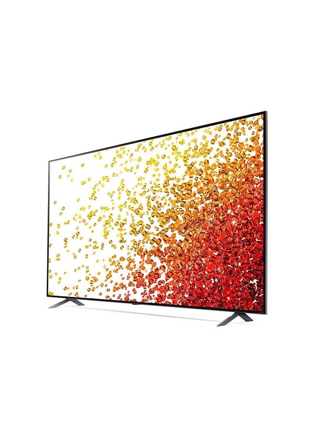 LG - NanoCell TV 65 Inch Nano90 Series Cinema Screen Design 4K Cinema HDR WebOS Smart With ThinQ AI Full Array Dimming 65NANO90VPA-AMAG Black - Image 1