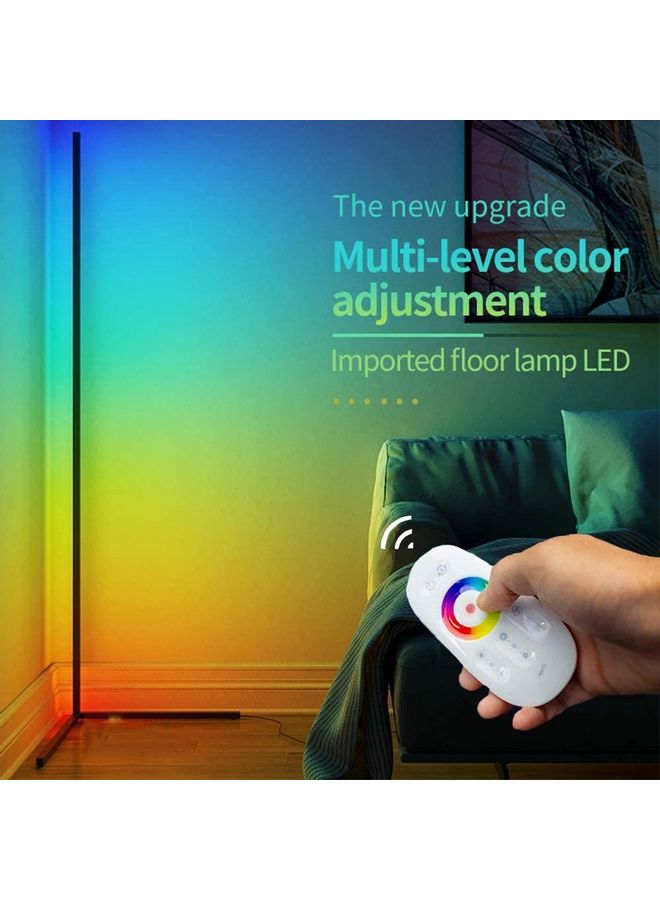 XiuWoo Remote Control LED Light Corner Lamp Multicolour - Image 2