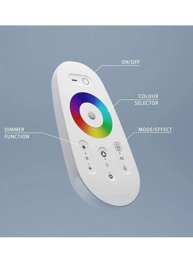 XiuWoo Remote Control RGB LED Corner Floor Lamp Multicolour - Image 2