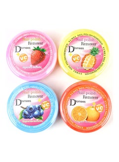 Domees 4-Piece Polish Remover Multicolour 