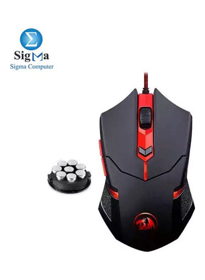 REDRAGON Rgb Gaming Mouse Backlit Wired Ergonomic 7 Button - Image 2