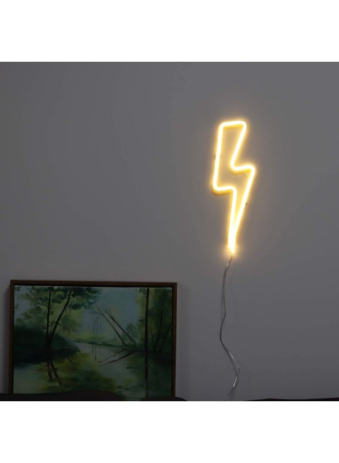 شو وو مصباح LED بلافتة نيون للزينة أبيض دافئ  - Image 5