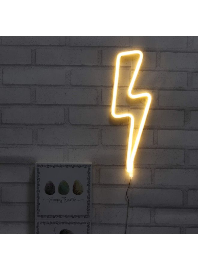 شو وو مصباح LED بلافتة نيون للزينة أبيض دافئ  - Image 4