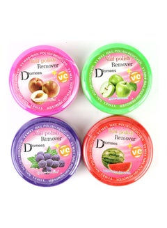 Domees 4-Piece Polish Remover Multicolour 